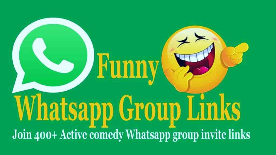 400+ Active Comedy WhatsApp Group Links List 2024